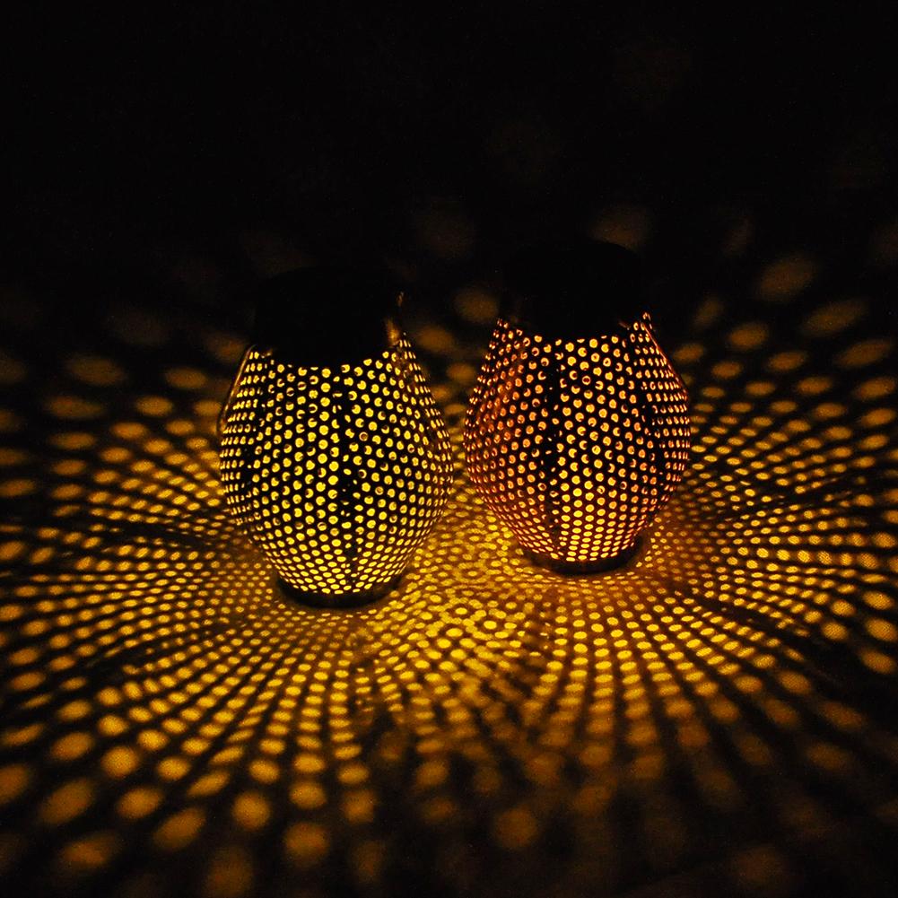 LumaShadow Solar Laterne | LED-Schattenbeleuchtung | Solarbetrieben | Dekor für Garten & Terrasse