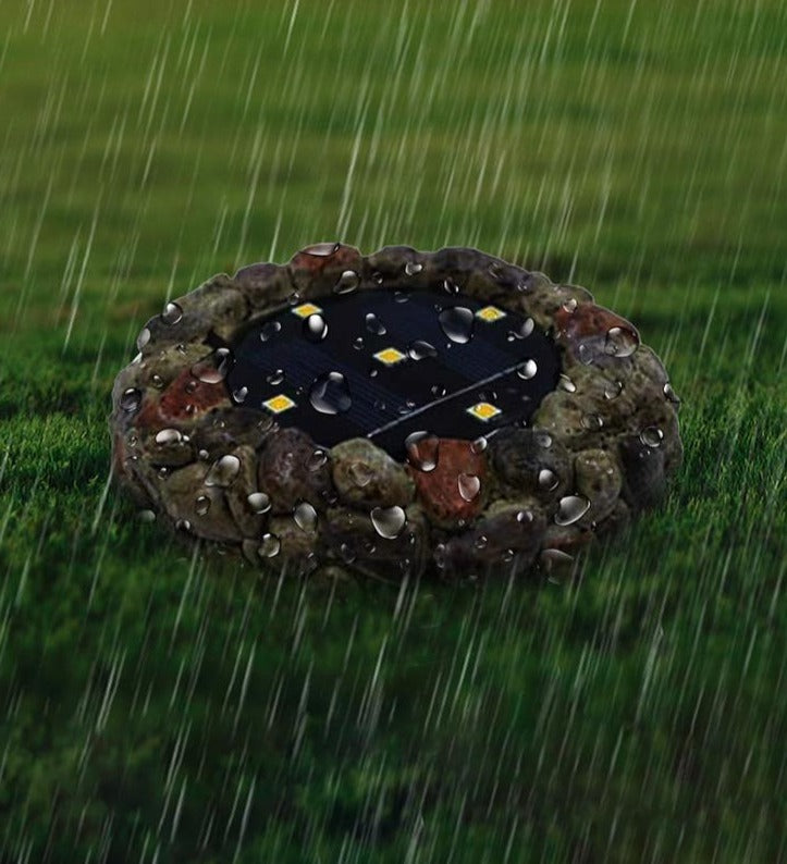 SolarPebble - Solar LED Licht im Kieseldesign | Außenbeleuchtung | Umweltfreundlich & Stilvoll