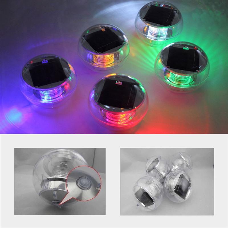 LumiFloat - Solarbetriebene Schwimmende LED-Lichter | Umweltfreundlich | Wasserdicht | Stimmungsvolle Außenbeleuchtung