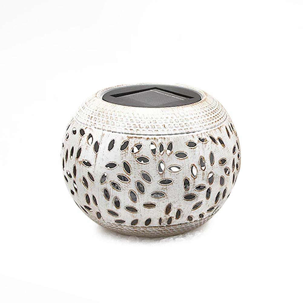 Orbiona Globus-Laterne mit Schatteneffekt | Dekorative Beleuchtung | Perfekt für Wohnzimmer, Terrasse & Garten