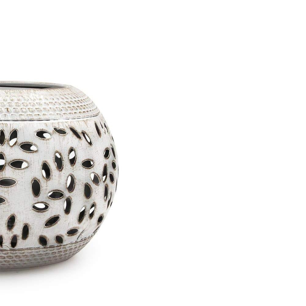 Orbiona Globus-Laterne mit Schatteneffekt | Dekorative Beleuchtung | Perfekt für Wohnzimmer, Terrasse & Garten