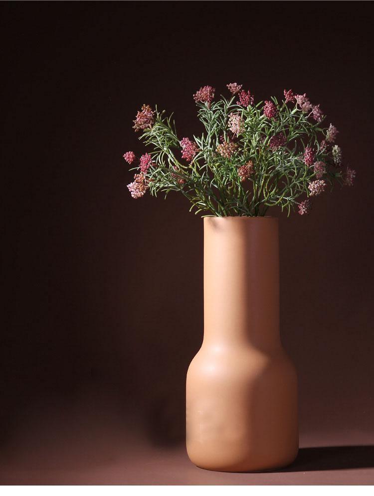 BerryBloom Keramik-Blumenvase | Warme Farbpalette | Elegantes Design | Perfekte Dekoration für Zuhause
