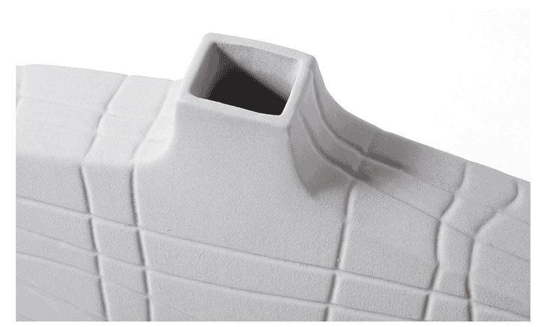 Textura Elegante Strukturierte Keramikvasen | Zeitloses Design | Minimalistische Dekoration | Verschiedene Stile