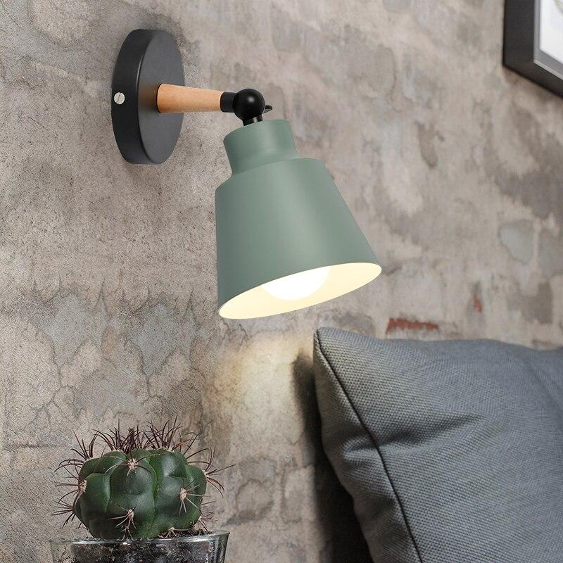 Lumaro Shine Holz Wandleuchte | Modernes Design | Dekorative Wandlampe für Wohnzimmer & Schlafzimmer
