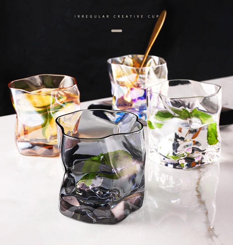 Verlux Struktur Whiskyglas Set | 2er-Set | Edles Design | Für Whiskey, Cocktails & besondere Momente