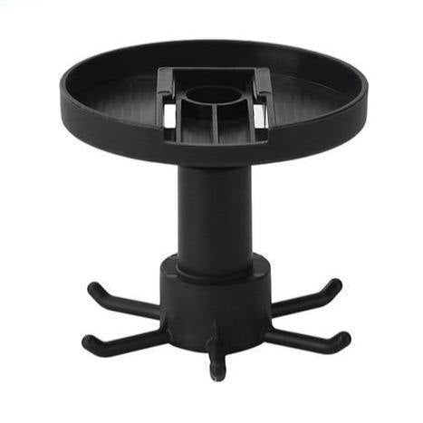 TwistHook Drehbarer Küchenutensilienhalter | 6-Haken Organizer | Platzsparende Aufbewahrung für unter dem Schrank