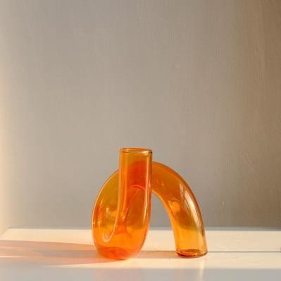 LoopSphere Hydroponik Vase im Kreisdesign | Modernes Pflanzgefäß | Minimalistische Dekoration | Für Zuhause oder Büro
