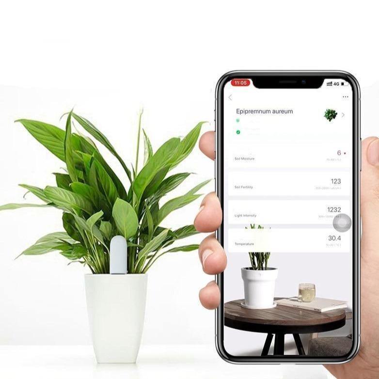 GrowSense Intelligenter Pflanzensensor | Smarter Wasserstandsanzeiger & Pflanzengesundheitsmesser