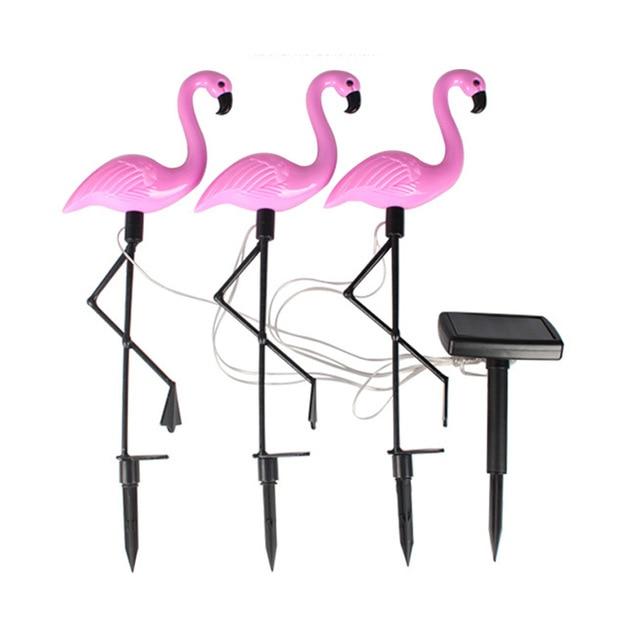 FlamiGlow Solar Gartenlampe | Solarbetriebene Flamingo-Deko | Wetterfeste Außenbeleuchtung für Garten & Terrasse