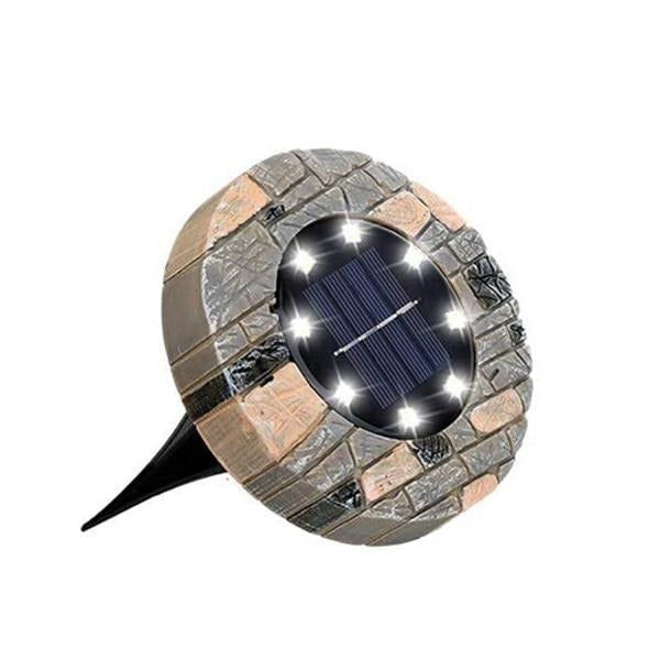 SolarStone Gartenleuchte | Solarbetriebene Wegbeleuchtung | Wetterfeste LED-Lampe | Warmweiß & Weiß