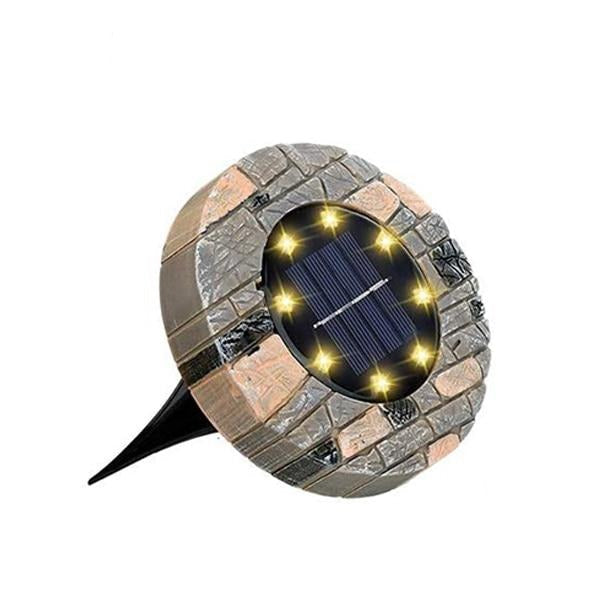 SolarStone Gartenleuchte | Solarbetriebene Wegbeleuchtung | Wetterfeste LED-Lampe | Warmweiß & Weiß