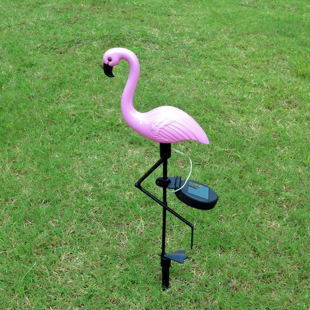 FlamiGlow Solar Gartenlampe | Solarbetriebene Flamingo-Deko | Wetterfeste Außenbeleuchtung für Garten & Terrasse
