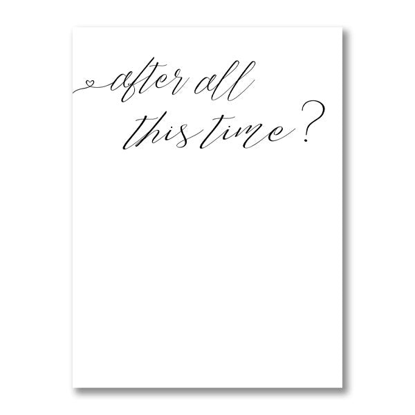 QuoteHarmony Wandkunst mit Liebeszitat „Nach all der Zeit, stets“ | Minimalistische Kunstdrucke auf Leinwand | Heimdekoration Schlafzimmer Poster