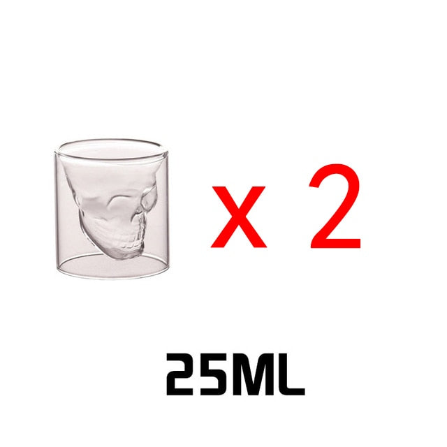 WhisprDuo Doppelwand-Whiskeyglas | Hohles Design | Isoliertes Glas für Drinks