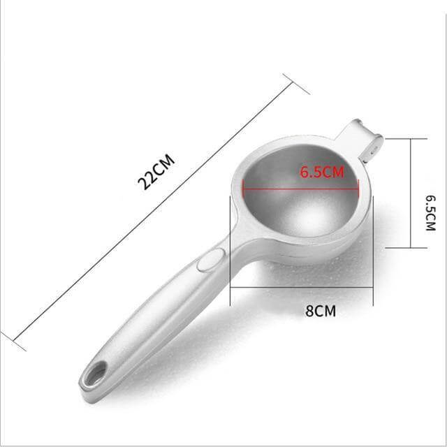 Citrio Minimal Design Zitronenpresse | Effizient | Edelstahl | Leicht zu Reinigen