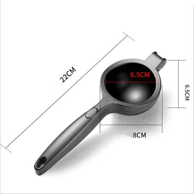 Citrio Minimal Design Zitronenpresse | Effizient | Edelstahl | Leicht zu Reinigen