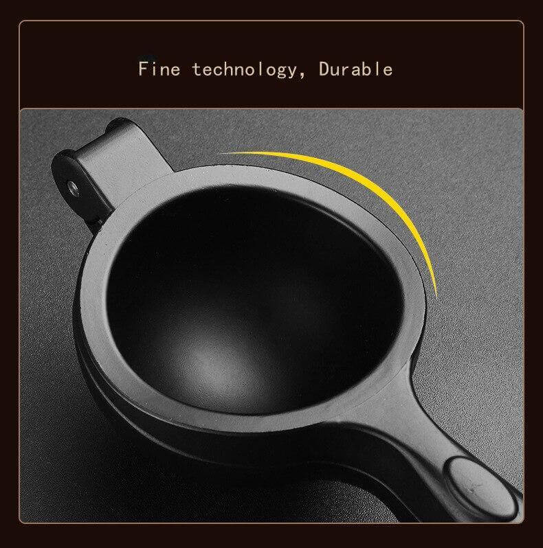 Citrio Minimal Design Zitronenpresse | Effizient | Edelstahl | Leicht zu Reinigen