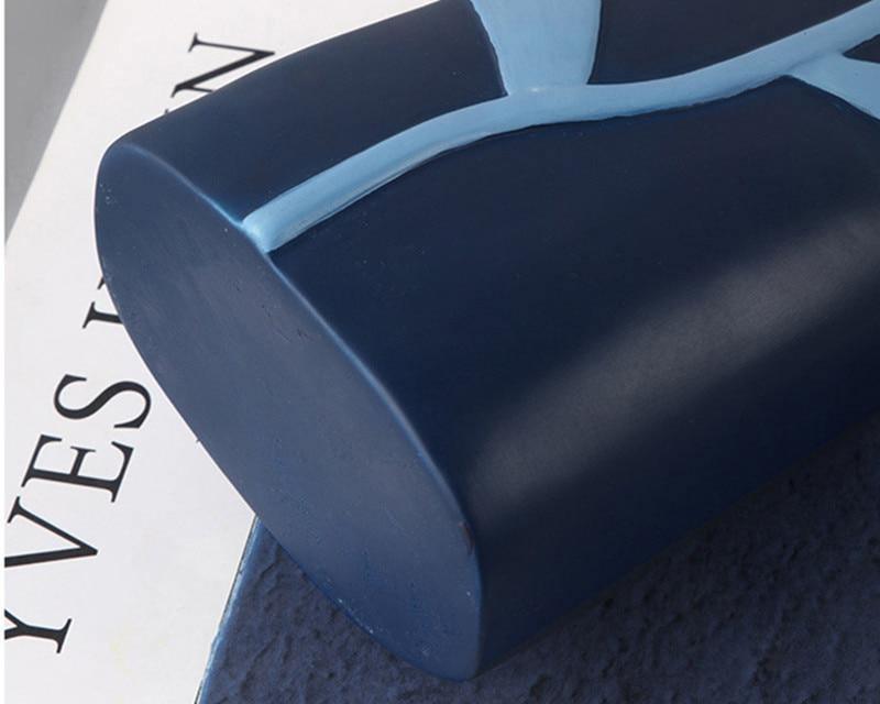 FloraCut Keramik Blumenvasen mit Ausschnitt-Design | Stilvolle Deko-Vasen | Verschiedene Farben