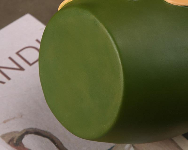 FloraCut Keramik Blumenvasen mit Ausschnitt-Design | Stilvolle Deko-Vasen | Verschiedene Farben