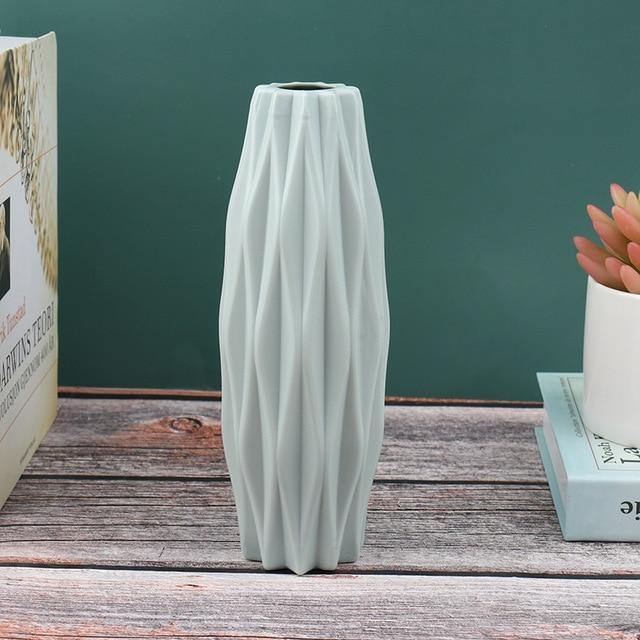 FormaSlim Geometrische Blumenvase | Schmale Vase | Modernes Design | Dekoration für Zuhause & Büro