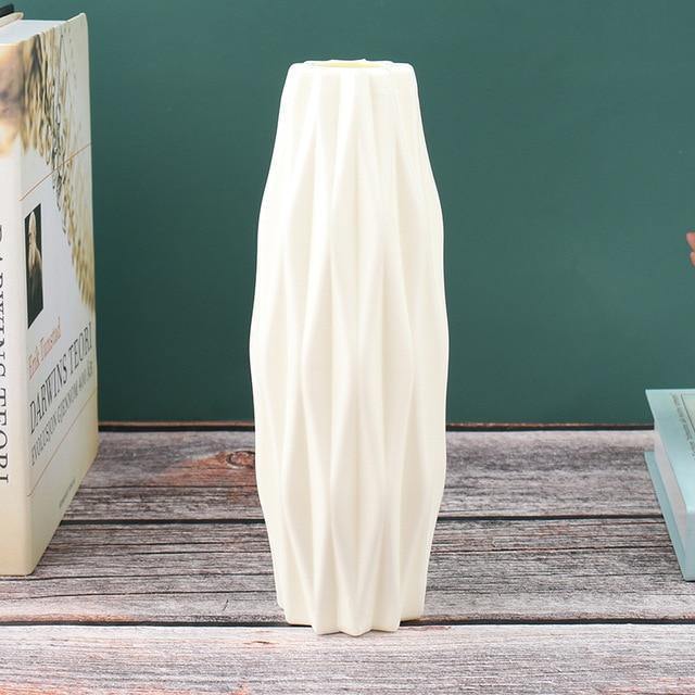FormaSlim Geometrische Blumenvase | Schmale Vase | Modernes Design | Dekoration für Zuhause & Büro