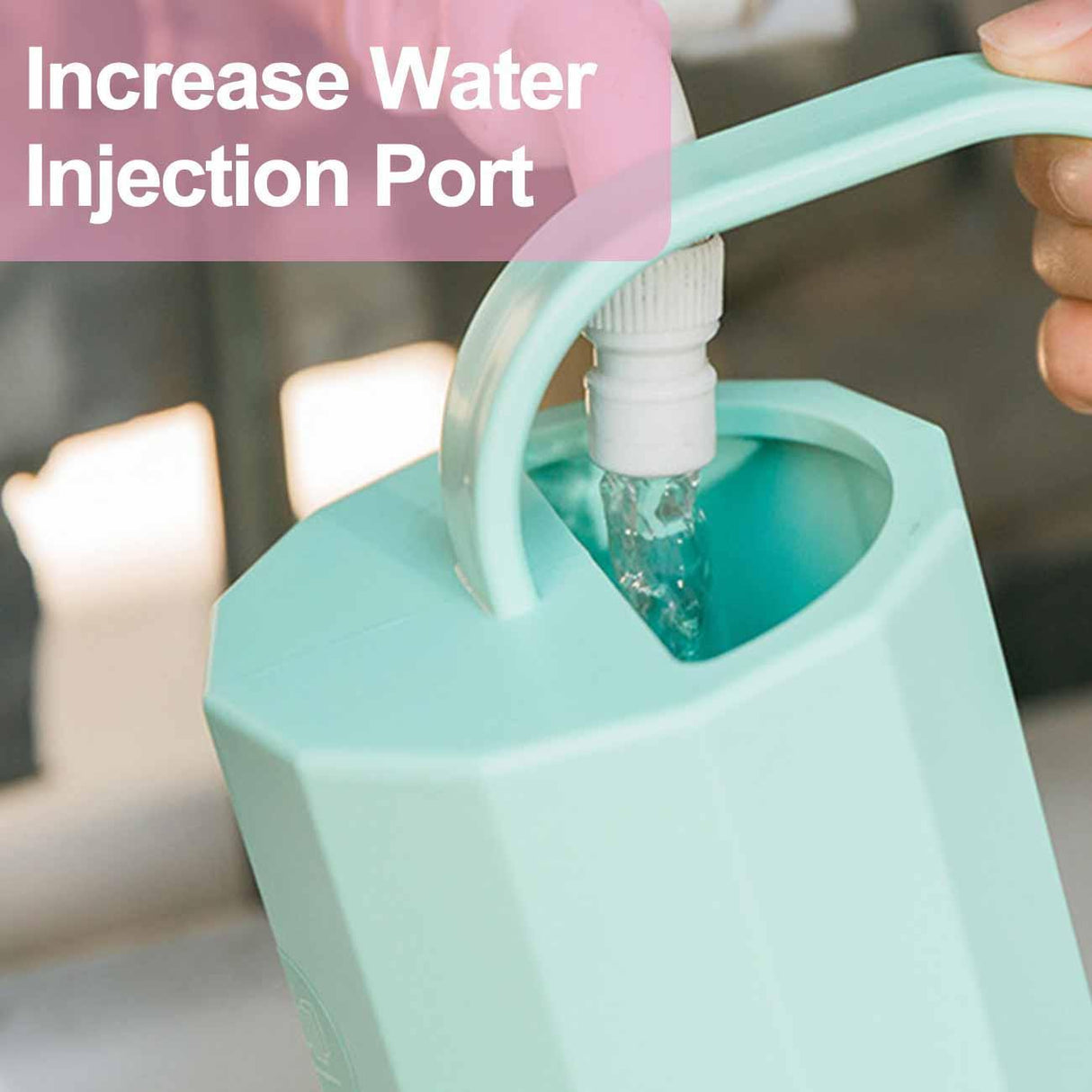 AquaForm Gießkanne mit Schwanenhals | Modernes geometrisches Design | Perfekte Pflanzenpflege