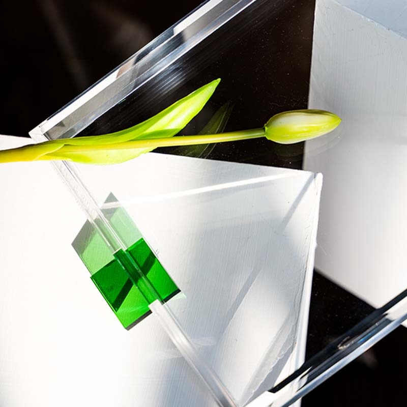 AcryCraft Rechteckige Acryltabletts | Klare Design-Schalen | Vielseitig & Modern | Perfekt für Deko & Organisation