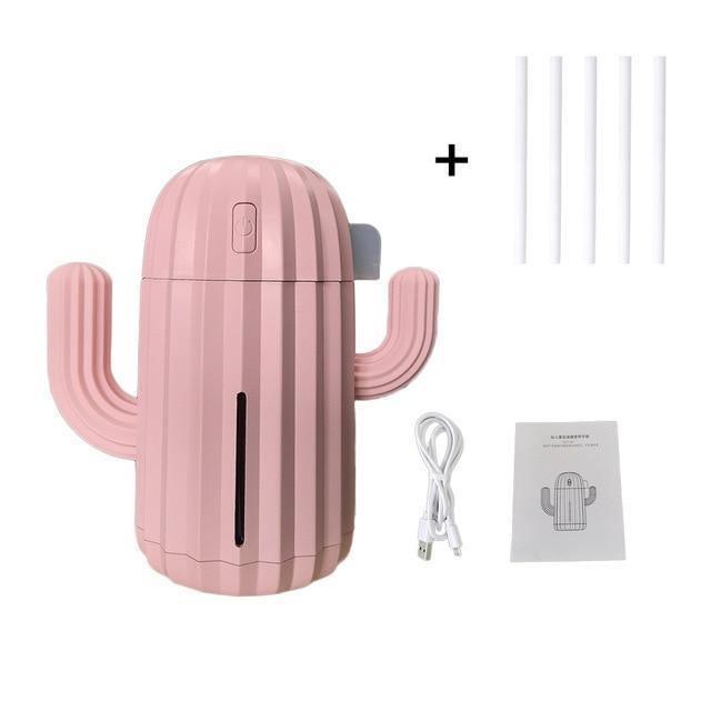 CactusAir Mini LED USB Luftbefeuchter | Kompakt & Stilvoll | Ideal für Zuhause & Büro