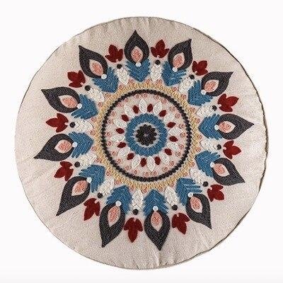 Zenify Glow Mandala Kissenbezug | Boho Deko | Weich & Pflegeleicht | Perfekt für Zuhause