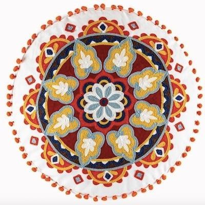 Zenify Glow Mandala Kissenbezug | Boho Deko | Weich & Pflegeleicht | Perfekt für Zuhause