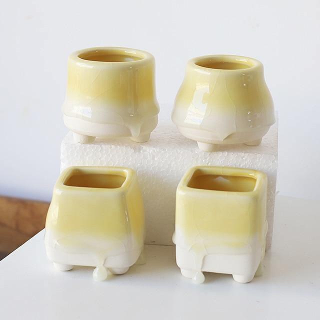 Driplette Marshmallow-Tropf-Pflanzgefäße | Moderne Designs | Bunte Pflanzgefäße für Zuhause