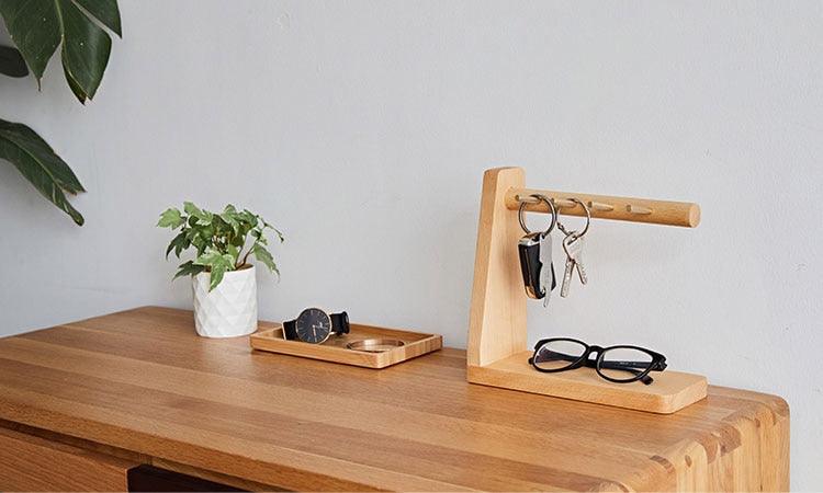 KeyBranch Schlüsselhalter Ständer | Mehrzweck Schlüssel Organizer | Modernes Design für Flur & Büro
