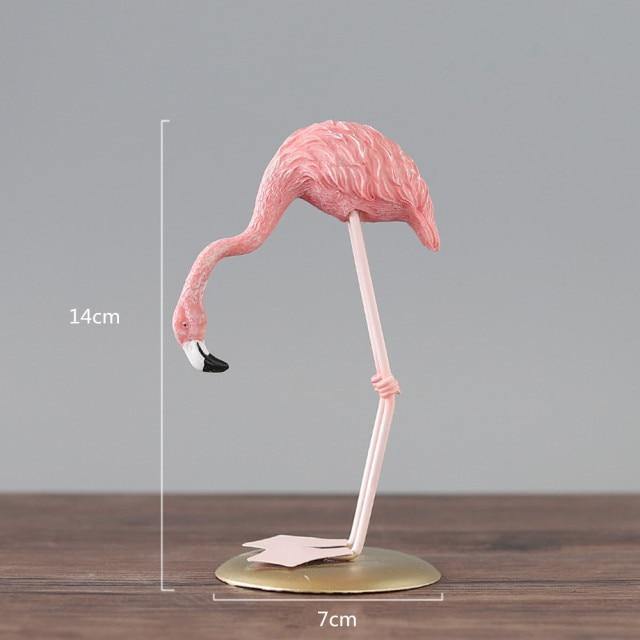 FlamingoDream Exotische Flamingo-Statuen | Tropische Dekoration | Elegante Dekofigur für Zuhause & Garten