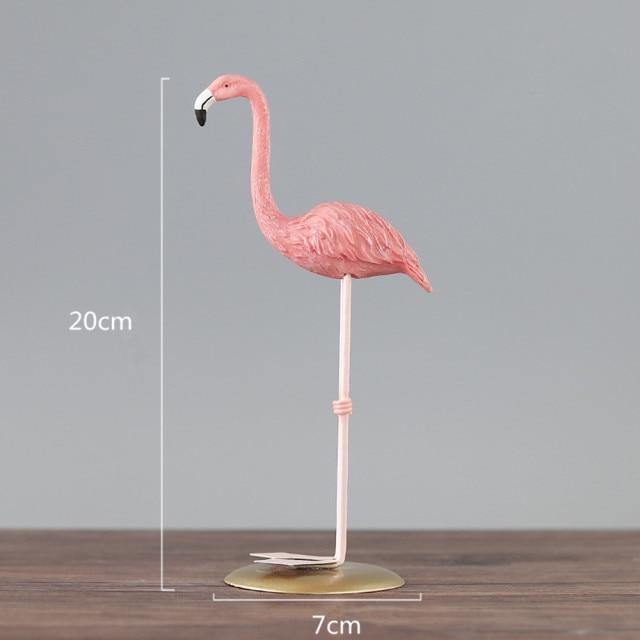 FlamingoDream Exotische Flamingo-Statuen | Tropische Dekoration | Elegante Dekofigur für Zuhause & Garten