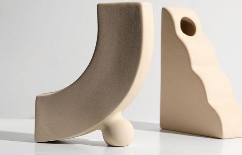 NordForma Hygge Keramikvase | Modernes Design | Zeitlose Dekoration für Zuhause