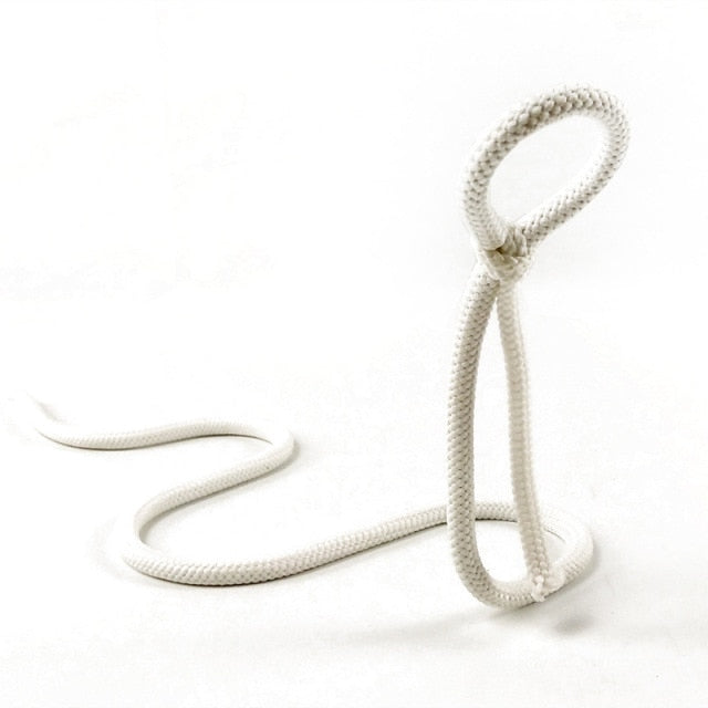 RopeElegance Hängendes Seil-Weinregal | Stilvolle Weinaufbewahrung | Einzigartiges Design für Zuhause