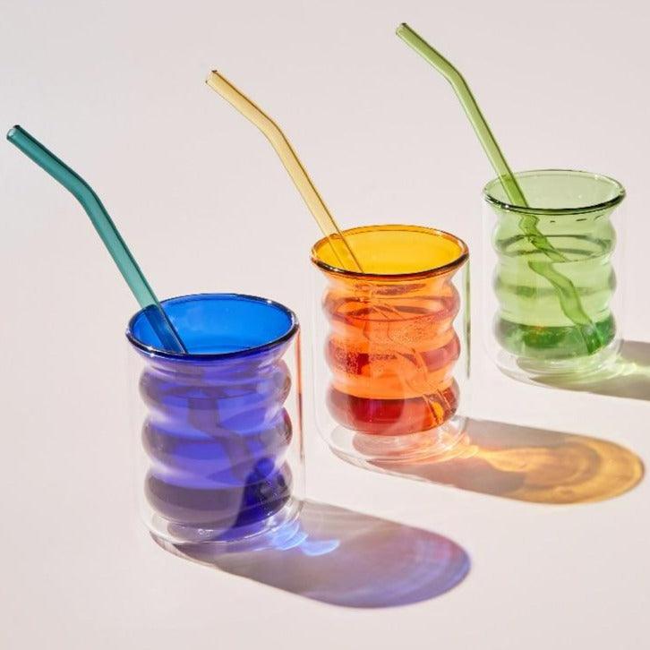 BubbleMug Doppelwandige Isolier-Glas-Tasse | Hitzebeständig | Elegantes Design | Perfekt für heiße & kalte Getränke