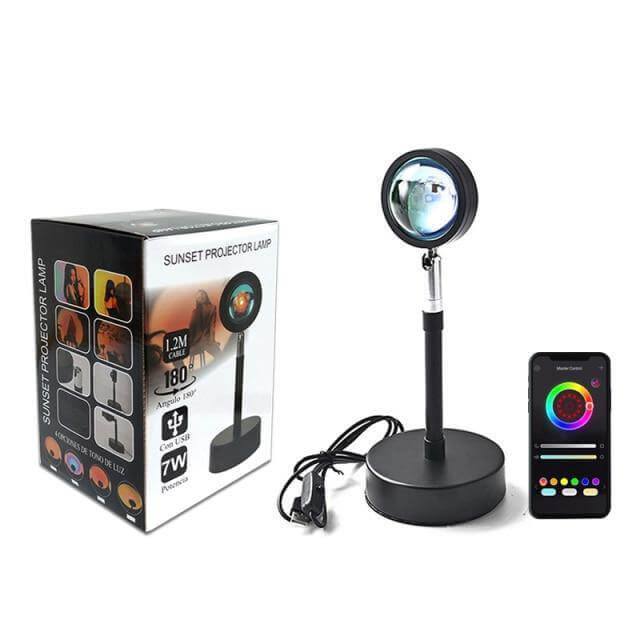 Solaréa LED Lampe | Variabler Farbwechsel | Stimmungslicht für Zuhause | Fernbedienung & APP-Steuerung