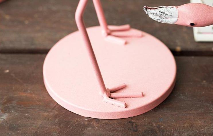 FlamigoBloom Tropische Deko-Vase | Zimmerpflanzengefäß | Stilvolle Glasvase mit Flamingo-Design