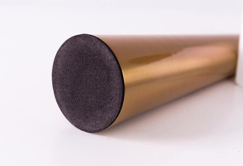 AurumVase Goldene Metall-Kegelvase | Modernes Design | Elegante Wohnakzente