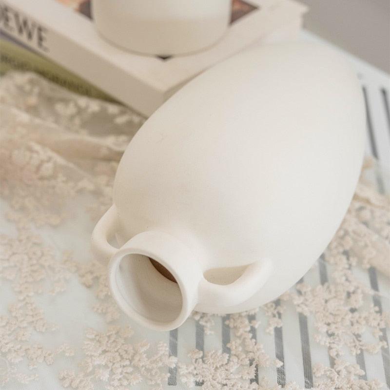 VaseLuxe Designer Vase | Elegantes Finish | Matte & Gesprenkelte Varianten | Stilvolle Dekoration