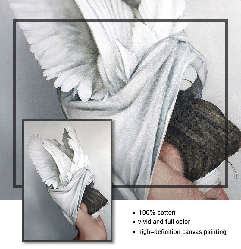 FloraMuse Abstrakte Blumenmuster Leinwanddruck | Elegante Wandkunst | Moderne Dekoration für Zuhause