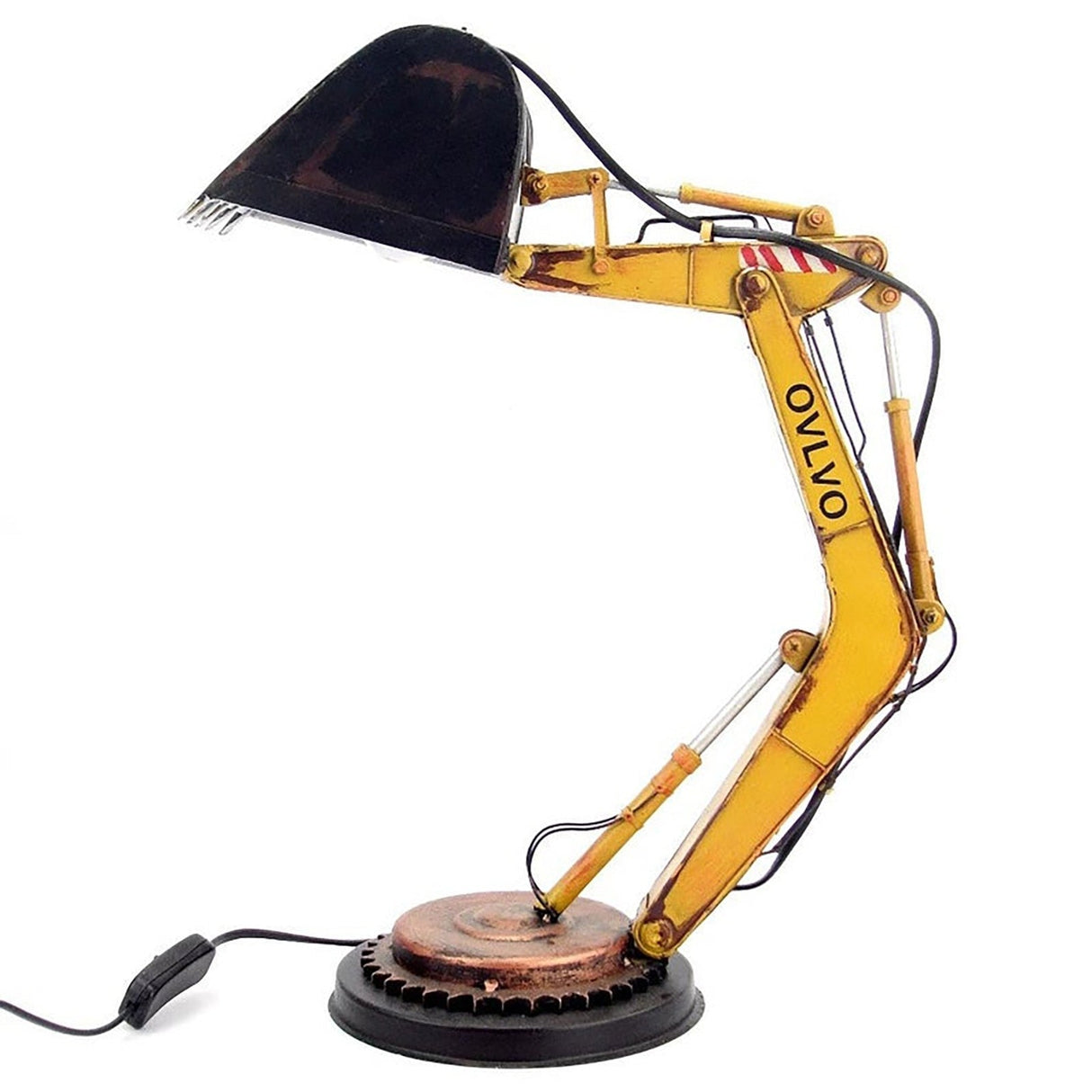 DiggerLite Einzigartige Bagger Tischlampe | Kreatives Design | LED Beleuchtung | Perfekte Deko für Zuhause