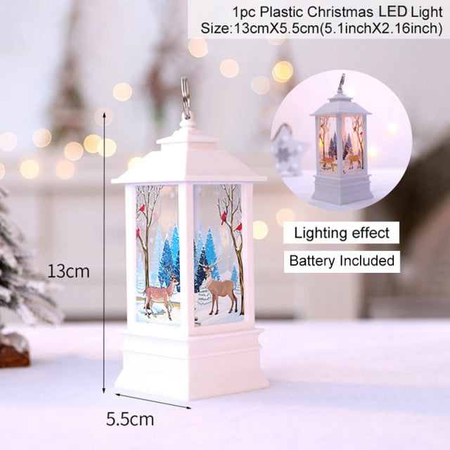 FrostLume Weihnachtslaterne | LED Schneemann Deko | Festliche Stimmung | Perfekt für Weihnachten