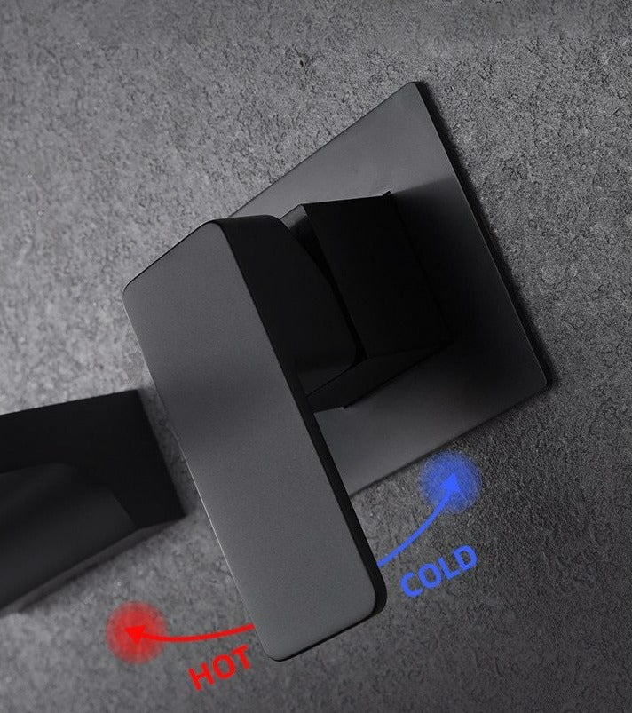 FlowSense Moderner Wand-Wasserhahn | Minimalistisches Design | Hochwertige Materialien | Langlebige Leistung