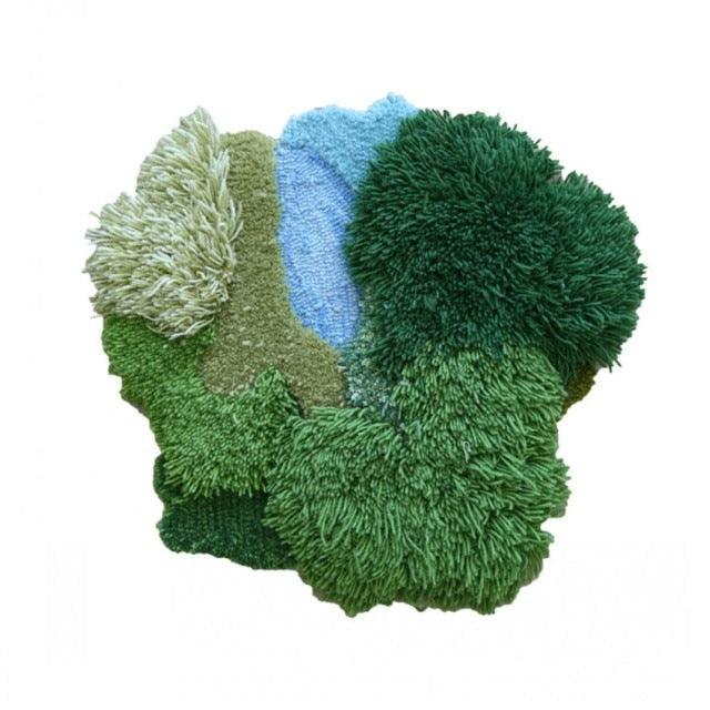 EverLoom Wollteppich & Wandteppich | Naturdesign | Handgefertigt | Teppich für Wohnzimmer & Deko