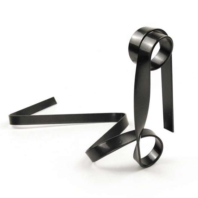 RibbonCharm Hängendes Band-Weinflaschenregal | Stilvolles Design | Kreative Weinaufbewahrung