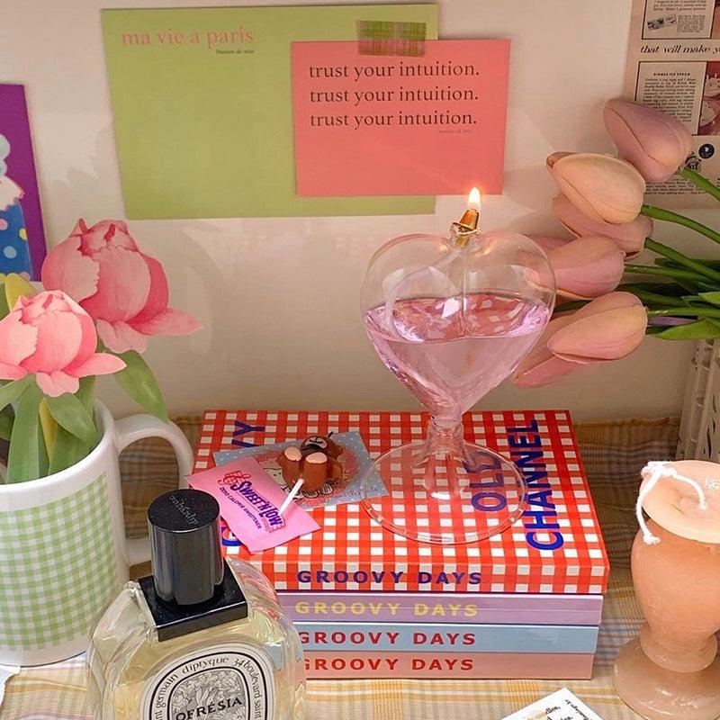 CupidVase Herzförmige Glasvase | Dekorative Blumenvase | Romantische Tischdeko