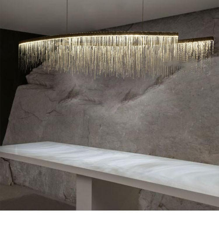 RainLuxe - LED Raindrop Kronleuchter | Elegante Beleuchtung | Modernes Design für Wohnräume