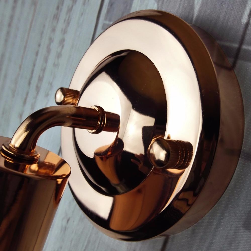 Ironovia Retro-Industrielle Wandlampe | Verstellbares Design | Perfekte Beleuchtung für Wohnzimmer & Schlafzimmer